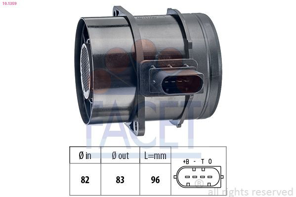 F00C2G7006 VAG Sensor de flujo de aire