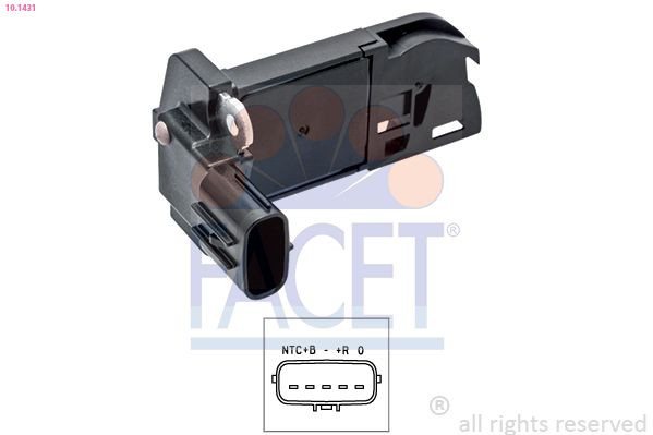 Sensor de flujo de aire para Toyota Land Cruiser  J200