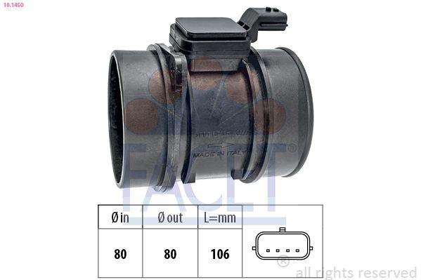 Medidor de flujo de aire Renault Megane III coupé (DZ0, DZ1) (2008 - 2016) precio, desde 152,01 EUR