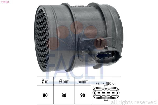 101483 Facet Sensor de flujo de aire