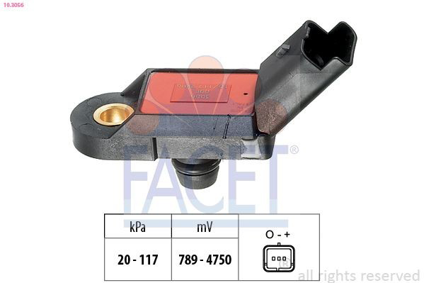 103056 Facet Sensor De Presion Del Colector De Admision