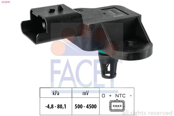 182735 Cargo Sensor De Presion Del Colector De Admision