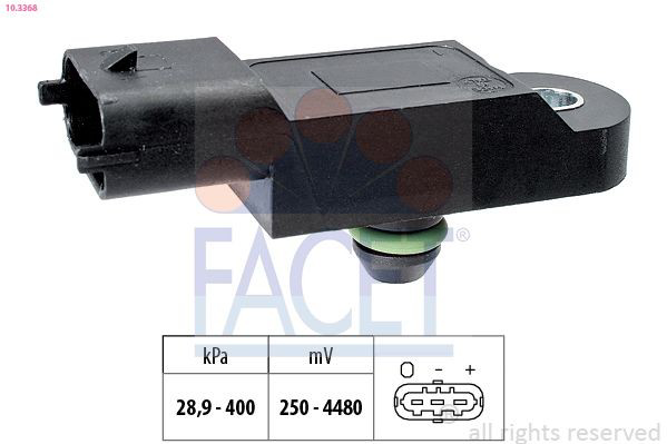 6000620765 Fiat/Alfa/Lancia Sensor de presión de sobrealimentación