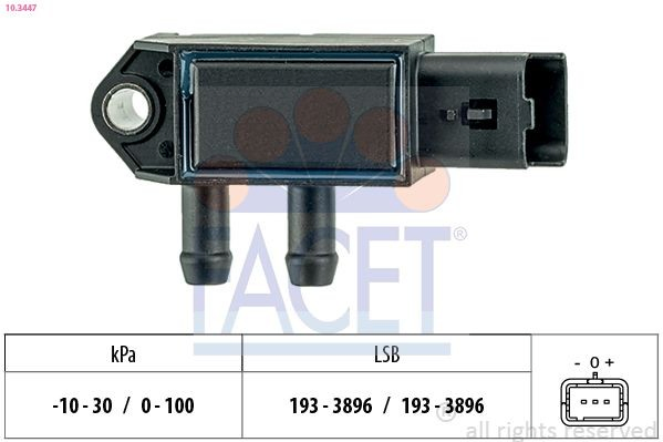 Sensor de presión de gases de escape EFI 292133 precio, desde 37,57 EUR