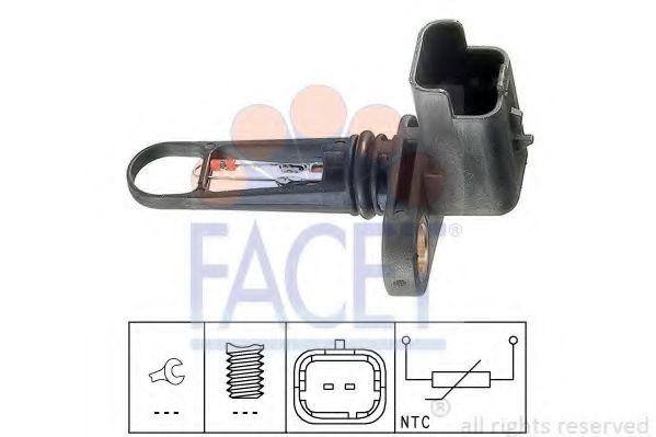 Comprar 104021 Facet Sensor de temperatura del aire de admisión