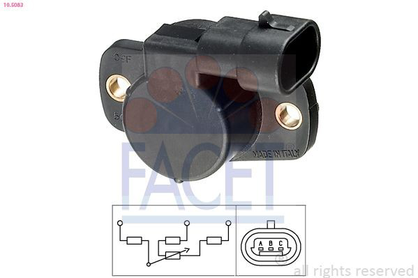 Sensor de aceleración Renault Clio SYMBOL