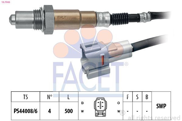 Sonda lambda (NOx, O2) para Suzuki Swift III RS