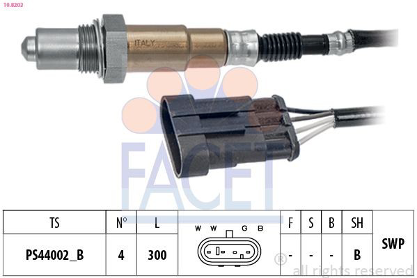 Sonda lambda (NOx, O2) para Fiat Palio  178DX