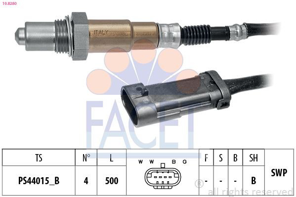 108280 Facet Sensor de oxígeno previo al catalizador