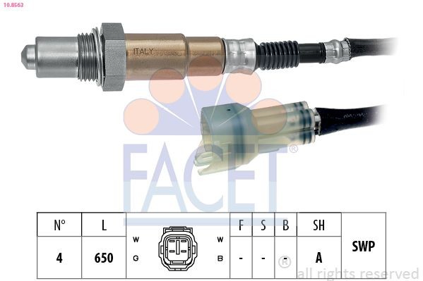 95507971 General Motors Sensor de oxígeno previo al catalizador