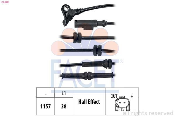 210201 Facet Sensor de rueda abs