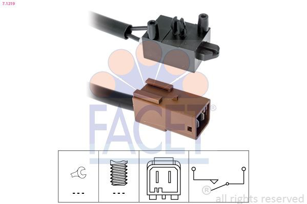 71219 Facet Interruptor de embrague