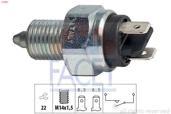 Interruptor piloto de marcha atrás Alfa Romeo 33 hatchback (907A) (1991 - 1994) precio, desde 7,92 EUR