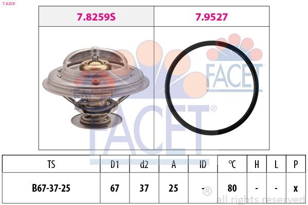 Termostato de agua para Volkswagen Transporter T4 70E, 70L, 70M, 7DE, 7DL, 7DM