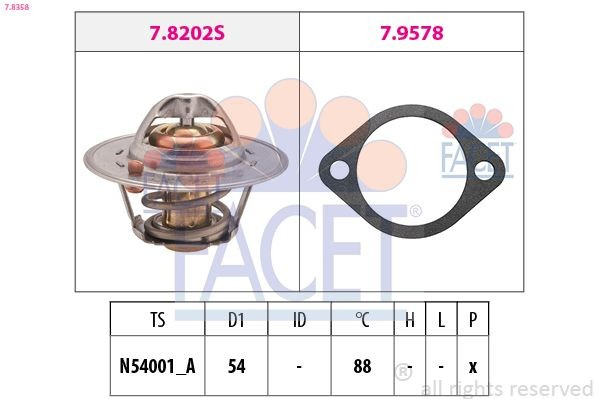 Termostato Ford Escort '81 EXPRESS furgoneta (AVA) (1981 - 1986) precio, desde 7,91 EUR