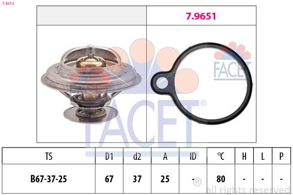 Termostato de agua para Mercedes 100  631