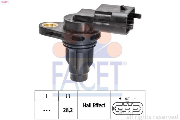 Sensor posición arbol de levas para Hyundai I20 ACTIVE IB, GB