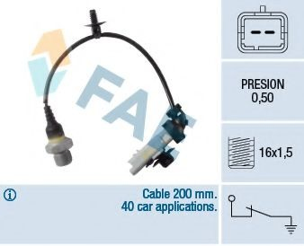  Sensor de presión de aceite Peugeot 408 
