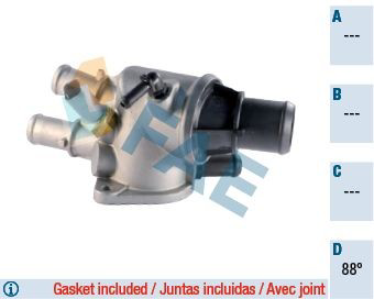 15006 FAE Sensor De Presion Del Colector De Admision