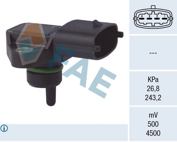 15124 FAE Sensor de presión de sobrealimentación