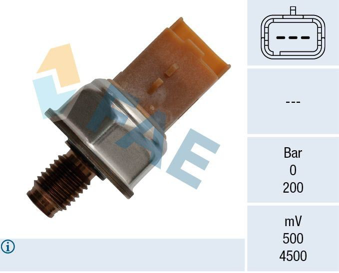 Comprar Sensor de presión de combustible Peugeot Partner III K9