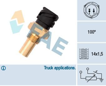 34375 FAE Sensor temperatura refrigerante