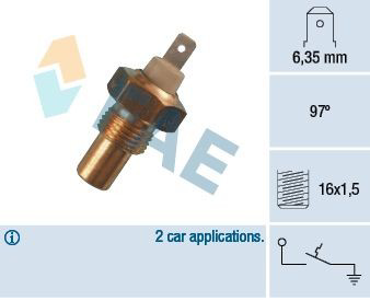 35010 FAE Sensor temperatura refrigerante