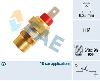 35102 FAE Sensor temperatura refrigerante