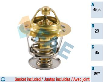 5304089 FAE Termostato de agua