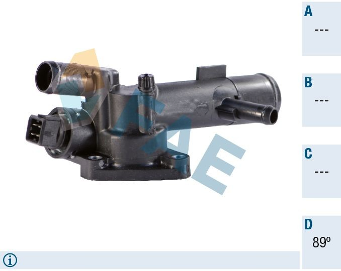 Caja termostato Renault LOGAN I (LS)