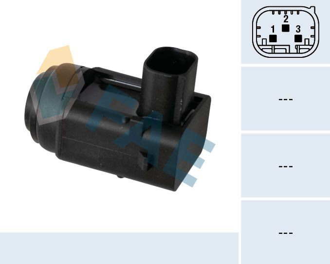 66054 FAE Sensor alarma de estacionamiento trasero 