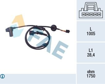78097 FAE Sensor de rueda abs