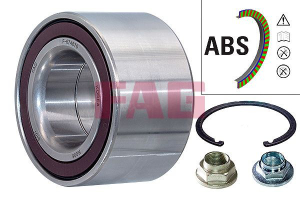 Comprar 713615740 FAG Cojinete de rueda delantero