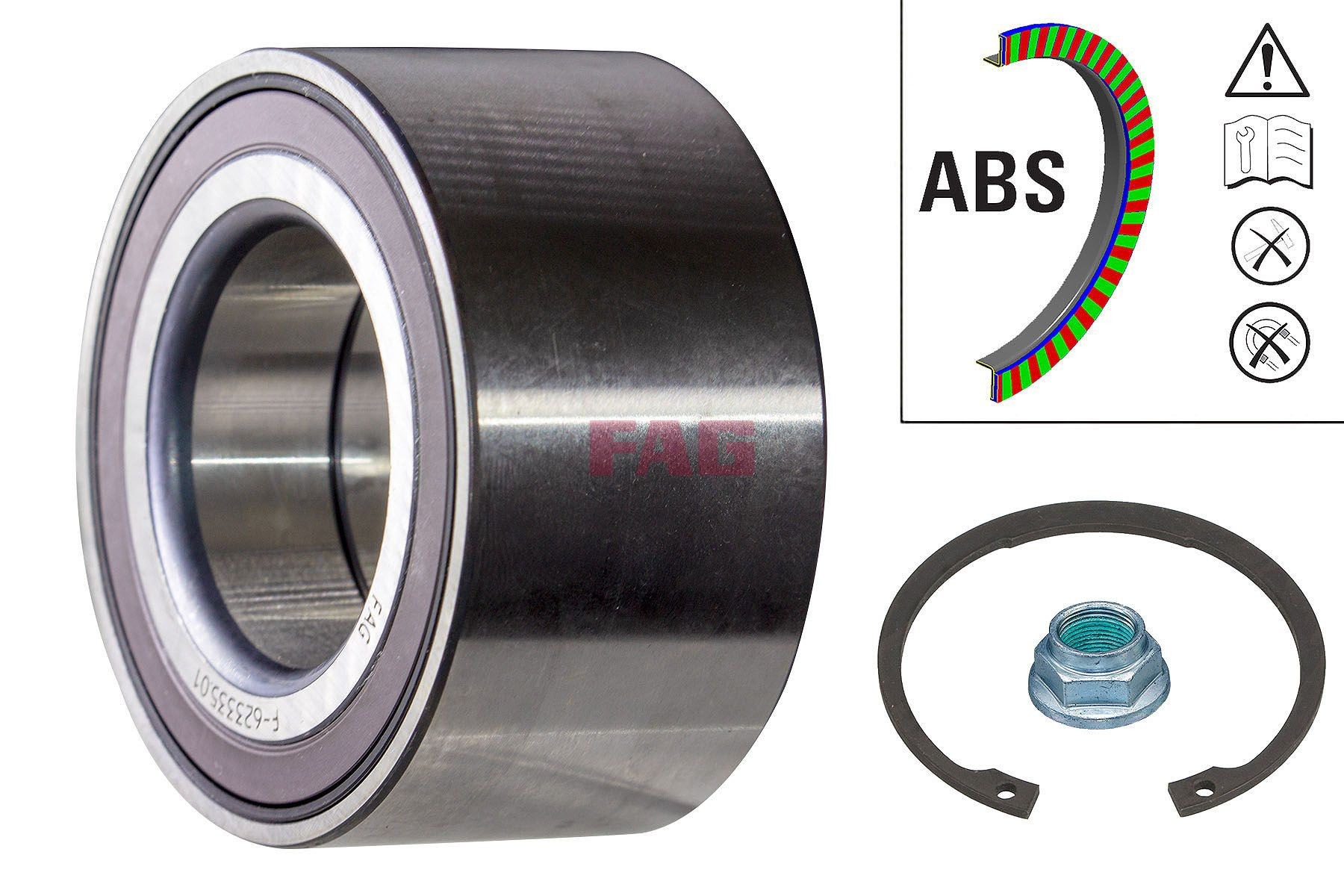 Cojinete de rueda delantero FAG 713679310 precio, desde 96,83 EUR
