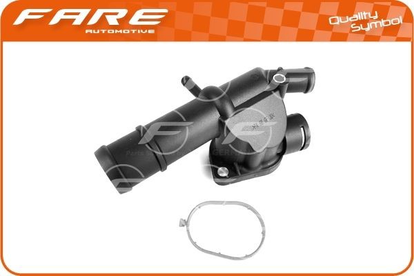 14831 Fare Brida del sistema de refrigeración (triple unión)