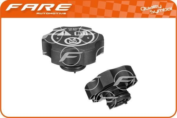 15212 Fare Tapón del radiador de refrigerante