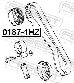 Rodillo de cadena para Toyota Land Cruiser 100 J10