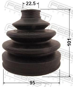  Fuelle de palier delantero exterior Nissan Pathfinder 
