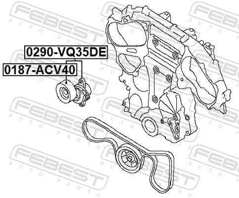 Comprar Tensor de correa poli V Nissan Murano  Z50