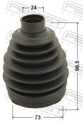 Fuelle, palier delantero exterior Febest 0817PB13 precio, desde 11,84 EUR