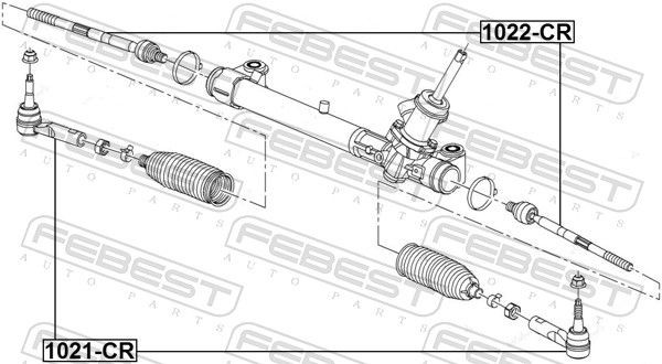 Rótulas de dirección Hyundai/Kia 13278359