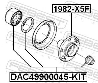 Buje de rueda delantero BMW X5 SUV (E53) (2000 - 2006) precio, desde 42,37 EUR