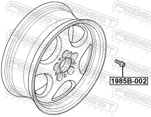 Tornillos para ruedas BMW X5 SUV (E70) (2007 - 2013) precio, desde 4,87 EUR