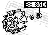 Cojinete alternador Mitsubishi Grandis 
