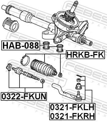  Fuelle dirección Honda Civic 