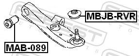 Comprar Silentblock del brazo de suspensión Mitsubishi Pajero PININ H60, H70