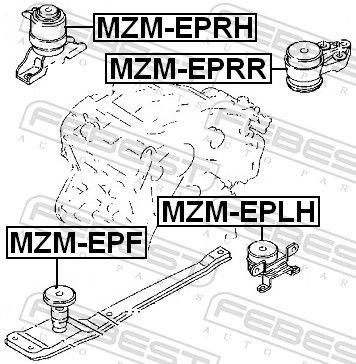 Comprar Soporte de motor trasero Ford Escape  
