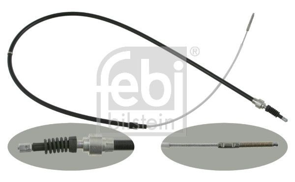 14234 Febi Cable de freno de mano trasero derecho/izquierdo