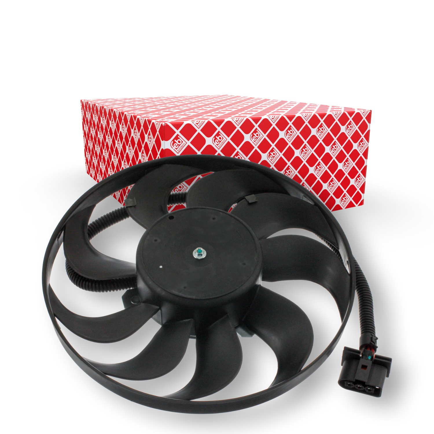 14744 Febi Ventilador de refrigeración completo derecho (motor y hélice)