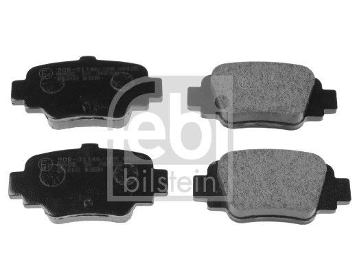 16269 Febi Pastillas freno traseras